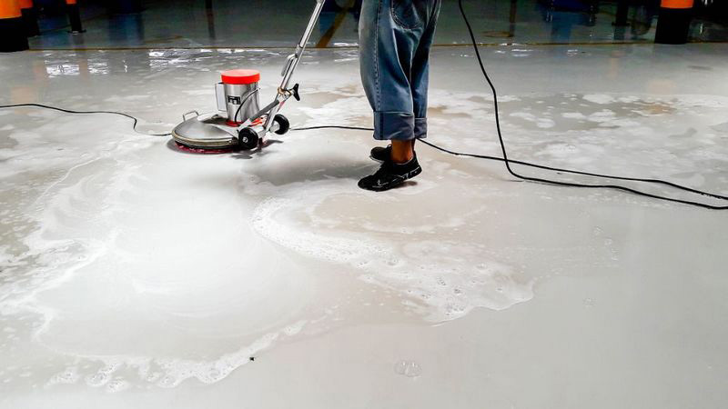 石材清洗起泡有什么原因，如何處理？